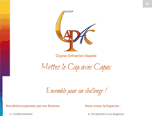 Tablet Screenshot of capac.fr